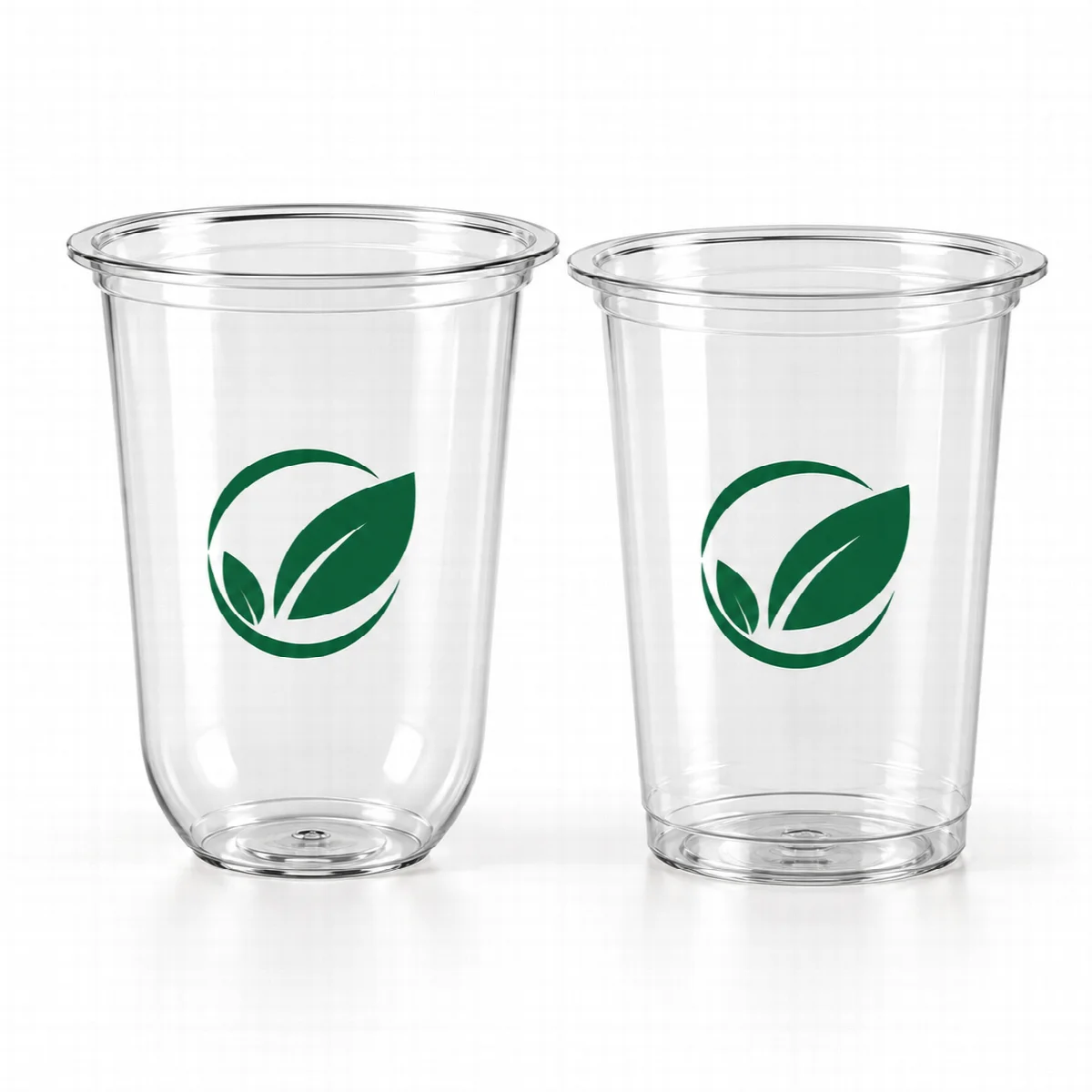 Sablon Cup Plastik Oval & Datar (Polycup) 12–22 Oz