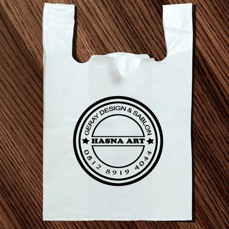 Sablon Plastik Kresek Ukuran Besar 28x40 Free Desain