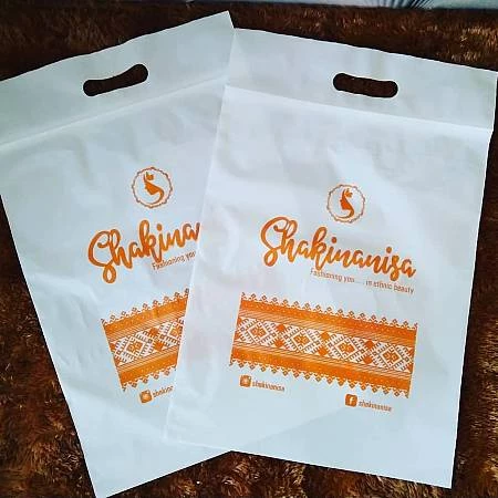 Sablon Plastik Ziplock/Plastik Klip Plong 30x38+7 Free Desain