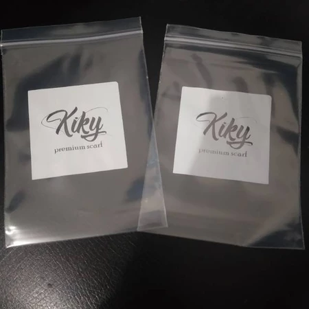 Sablon Plastik Ziplock/Plastik Klip Tanpa Plong Ukuran 25x35 Free Desain