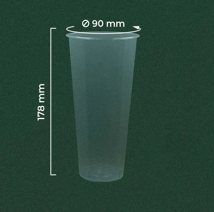 Sablon Gelas Injection 12, 14, 16 & 22 Oz + TUTUPnya