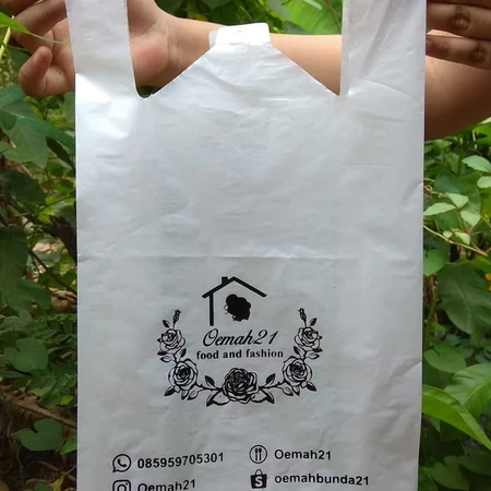 Sablon Plastik Kresek Murah Ukuran Jumbo 40x56 Free Desain